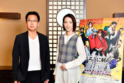 新橋演舞場 大阪松竹座『るろうに剣心』早霧せいな、猿四郎が語る