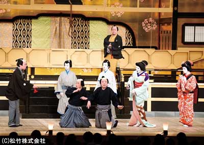 染五郎、團子『歌舞伎座捕物帖』父の日舞台挨拶に登場のお知らせ