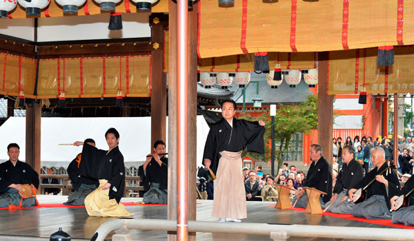 四代目中村鴈治郎襲名記念行事　成功祈願祭「奉納舞踊」