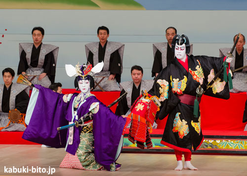 廣太郎、廣松、児太郎が「子供歌舞伎教室」に出演