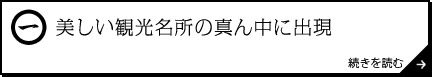 美しい観光名所の真ん中に出現